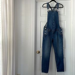 Denim Maternity overalls